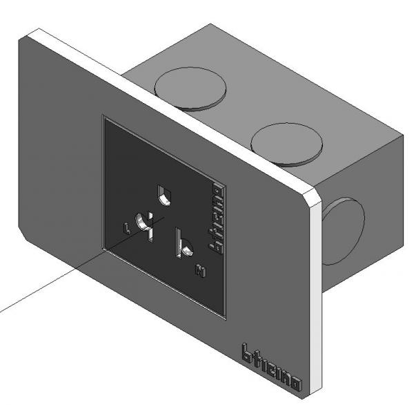 1-Gang Outlet (General Usage) - Socket