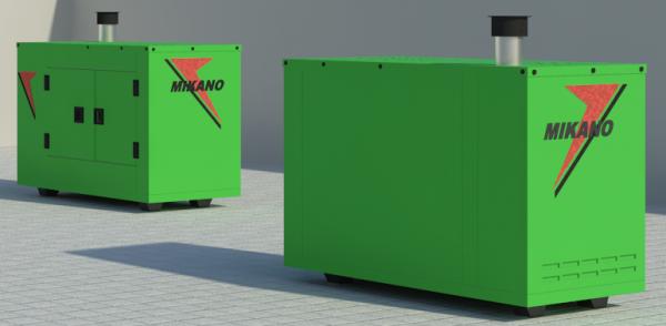 30KVA Mikano Generator Green Colour