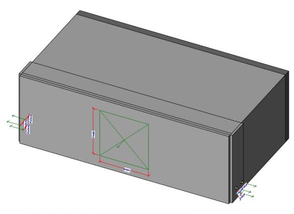 AHU-1200 CFM