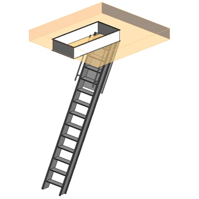 Automatic Simplex for Ceiling Height of 9 Ft. 9 In. or Less with Angle Frame for Dropped Ceilings