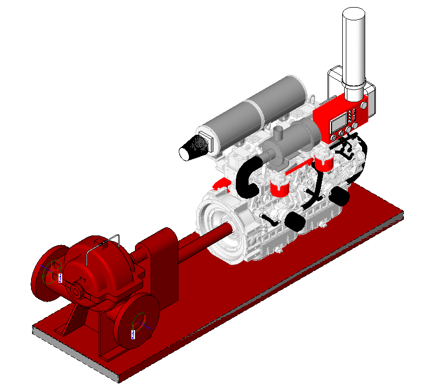 Fire Fighting - Diesel Engine Fire Pump