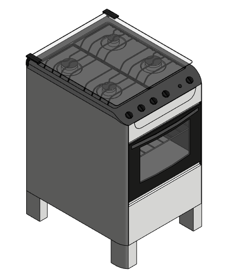 Floor-Range-4-Burners