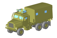 Military – MTVR – Troop Transport Truck