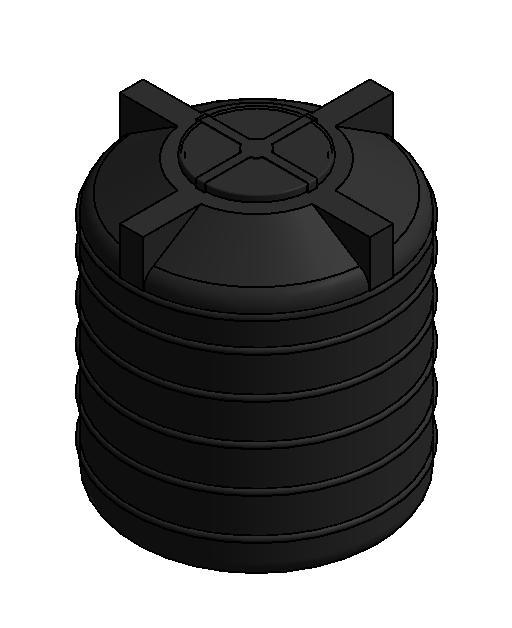 Round Plastic Water Storage Tank