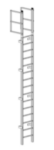 Tubular Fixed Ladder with Walk-Thru