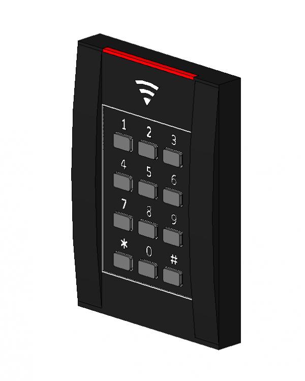 Wireless access security with keypad